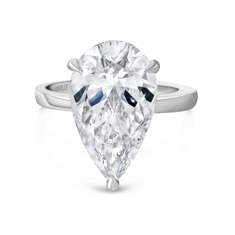 Solitaire Oval Ring | 1CT