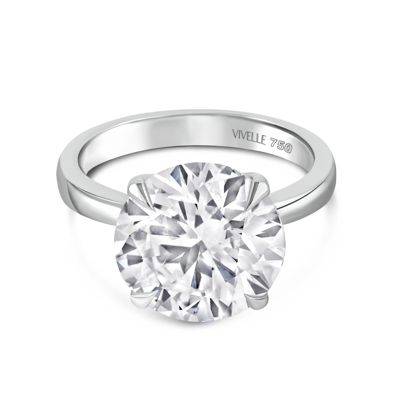 Solitaire Oval Ring | 1CT