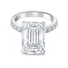 Luxury Solitaire Emerald Ring | 1.55 CT