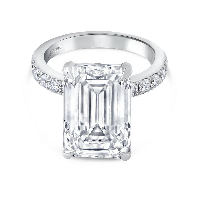 Luxury Solitaire Emerald Ring | 1.55 CT