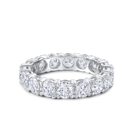 Classic Solitaire Band Ring | Lab Grown Diamond 4.15CT