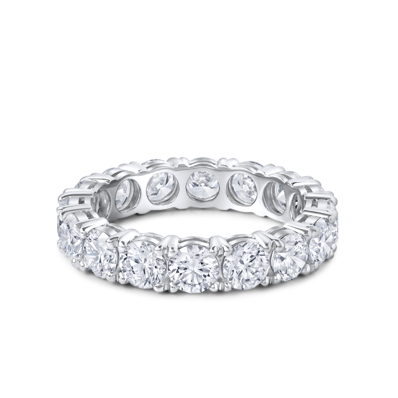 Classic Solitaire Band Ring | Lab Grown Diamond 4.15CT
