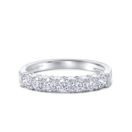 Half Eternity Classic Solitaire Band Ring | Lab Grown Diamond 0.69CT