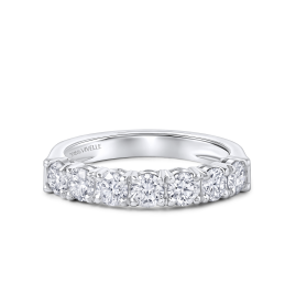 Half Eternity Classic Solitaire Band Ring | Lab Grown Diamond 1.17 CT